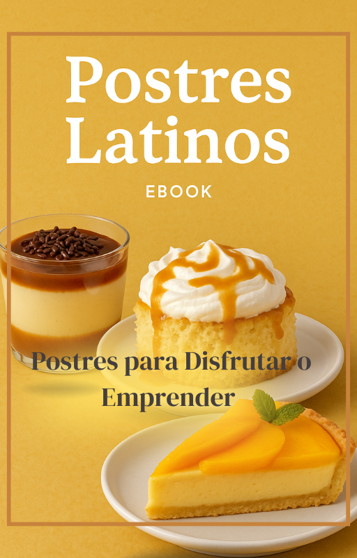 Sabor Latino: Postres para disfrutar o emprender